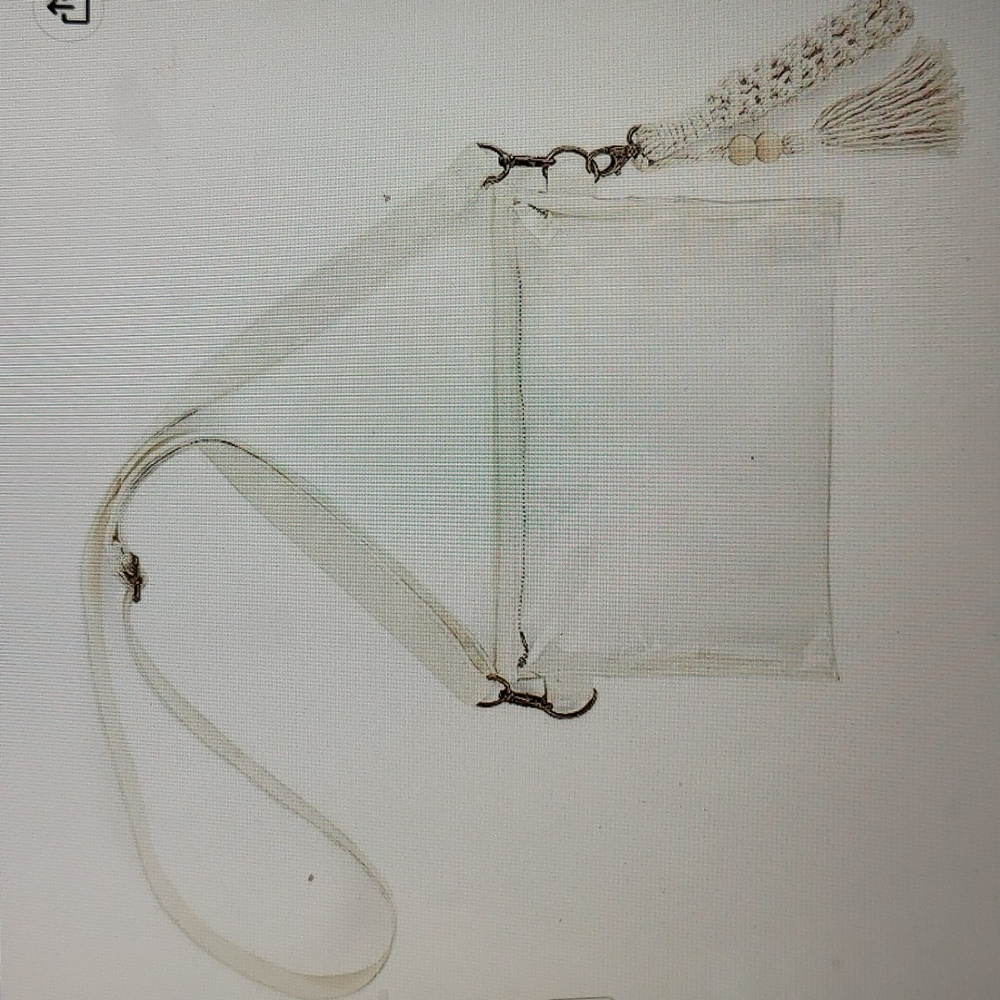 Clear cross body, stadium approved